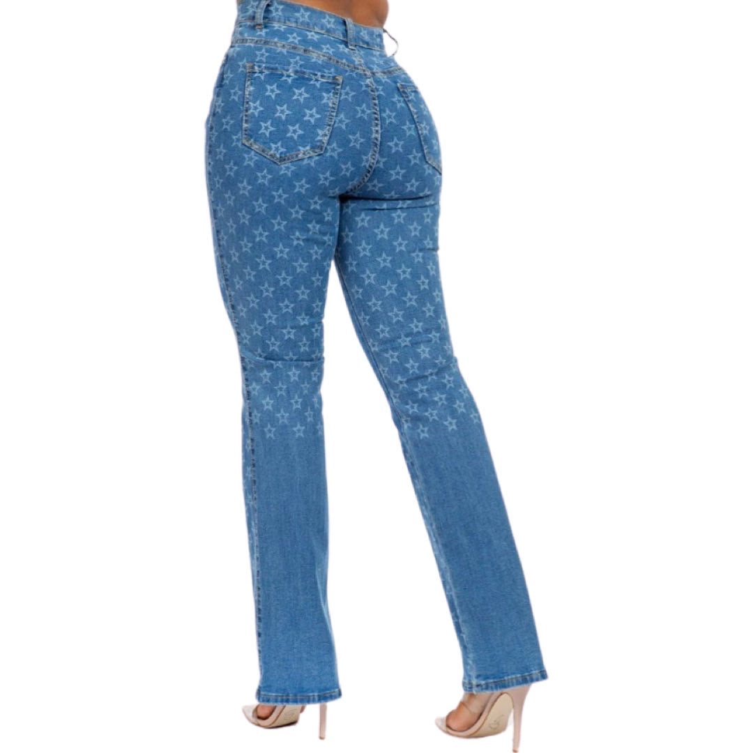 Shooting Star High Rise Jeans